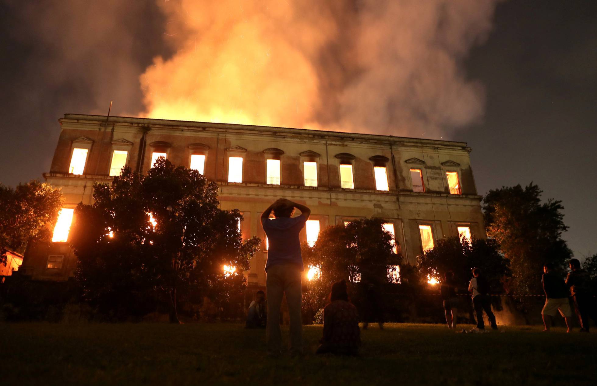 Un incendio consume el Museo Nacional de Río