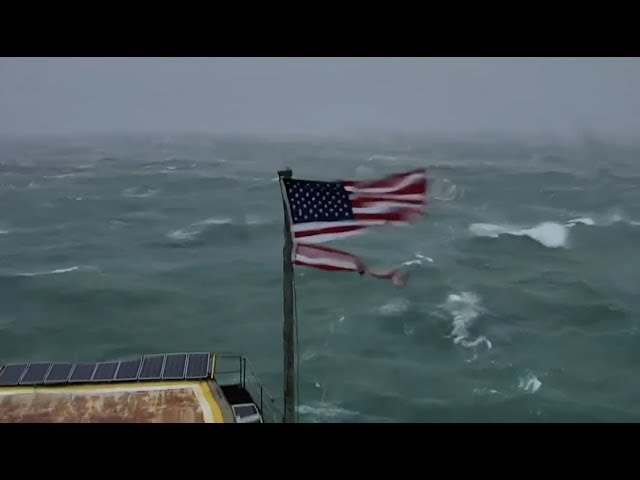 Florence empieza a inundar la costa este de EE.UU.