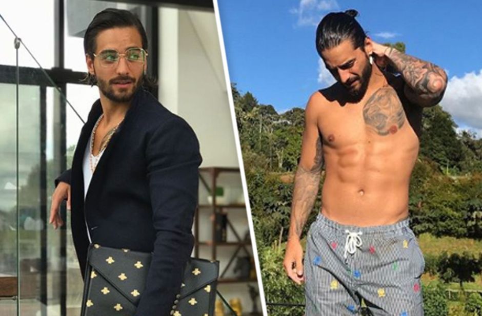 Maluma desata polémica por usar botas con tacón
