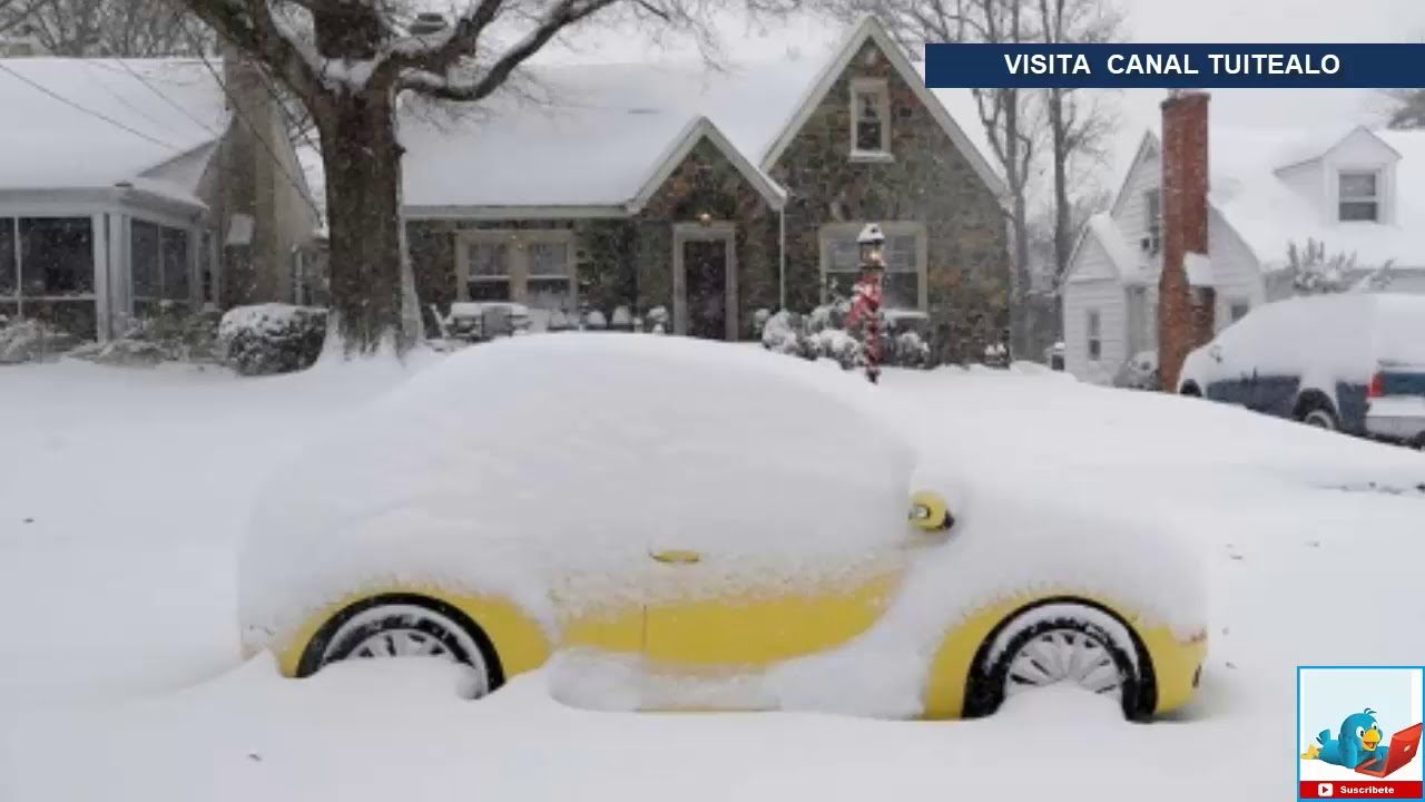 Tormenta invernal deja al menos un muerto y múltiples accidentes