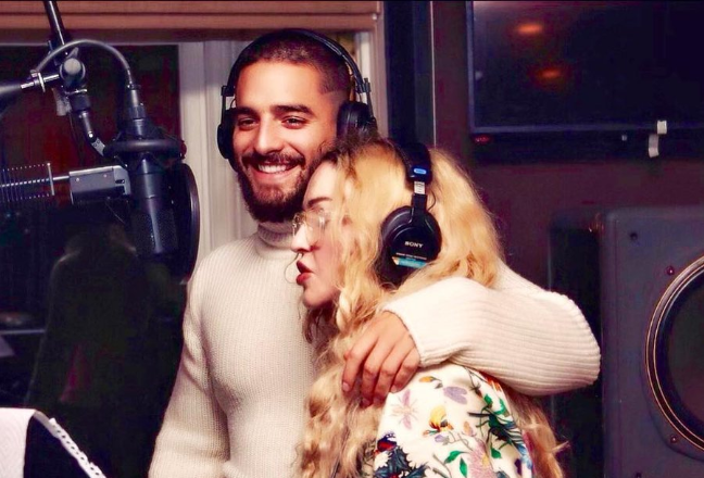 Madonna y Maluma juntos y lanzando fuego en Twitter e Instagram