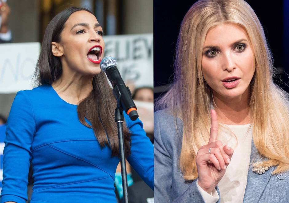 Ocasio-Cortez le lanza de vuelta otro derechazo a Ivanka Trump