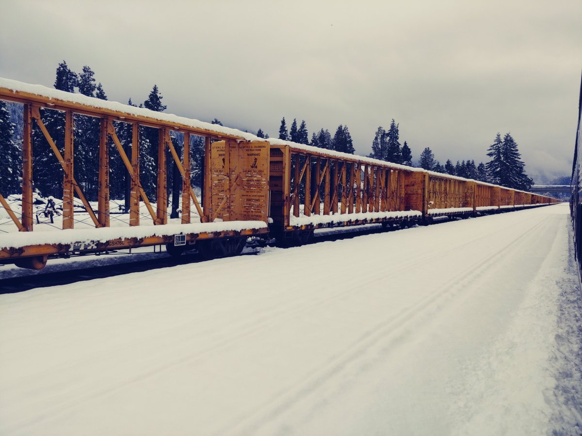Un tren con 183 pasajeros está varado en la nieve