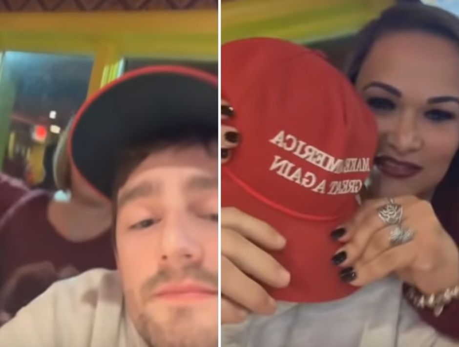 Mujer que agredió a un hombre con gorra MAGA enfrenta la deportación