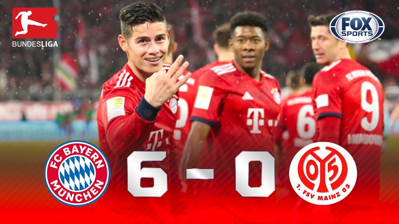 James Rodríguez hace un triplete en su mejor partido con el Bayern