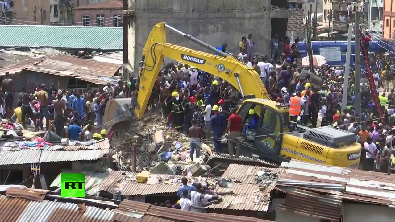 Más de 100 niños sepultados por los escombros al colapsar una escuela en Nigeria