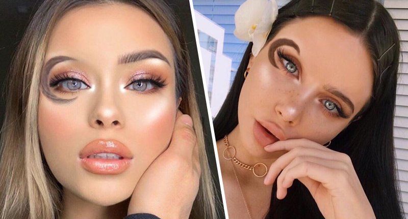 Cejas en forma de luna, la nueva tendencia