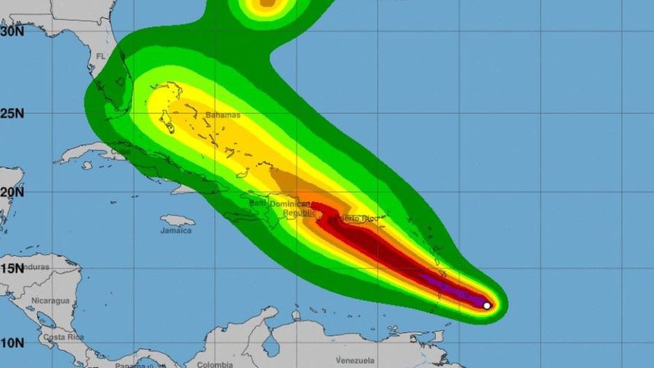 Alerta de huracán en República Dominicana por tormenta Dorian