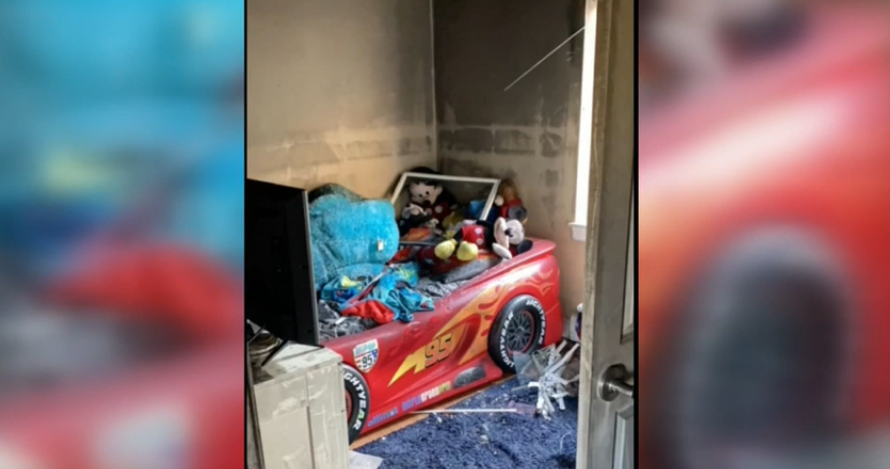 Una familia de Providence pierde todo en el fuego