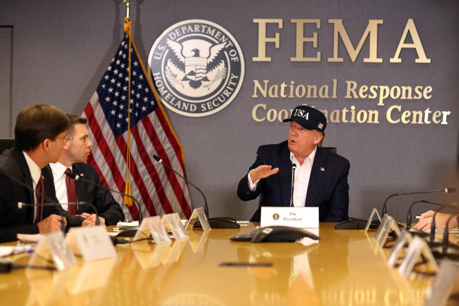 Trump declara emergencia en Georgia y las Carolinas por huracán Dorian