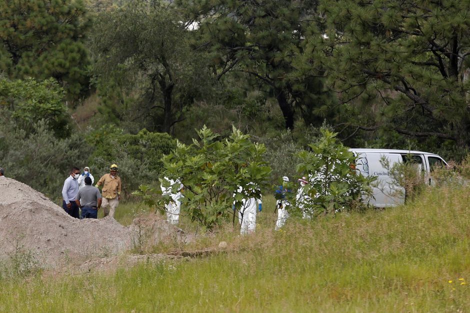Hallan 119 bolsas con restos humanos en México