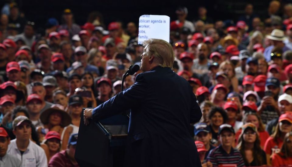 Trump intenta cortejar a los votantes hispanos en Nuevo México