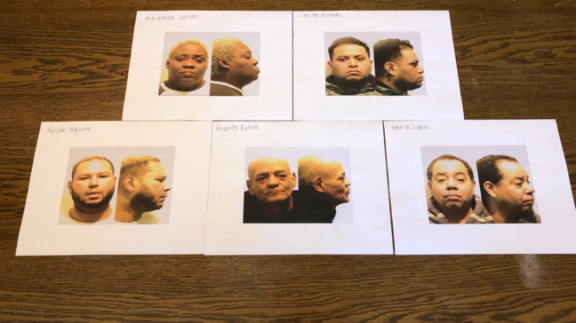 Policía de Providence arresta a cinco hispanos por trata de personas