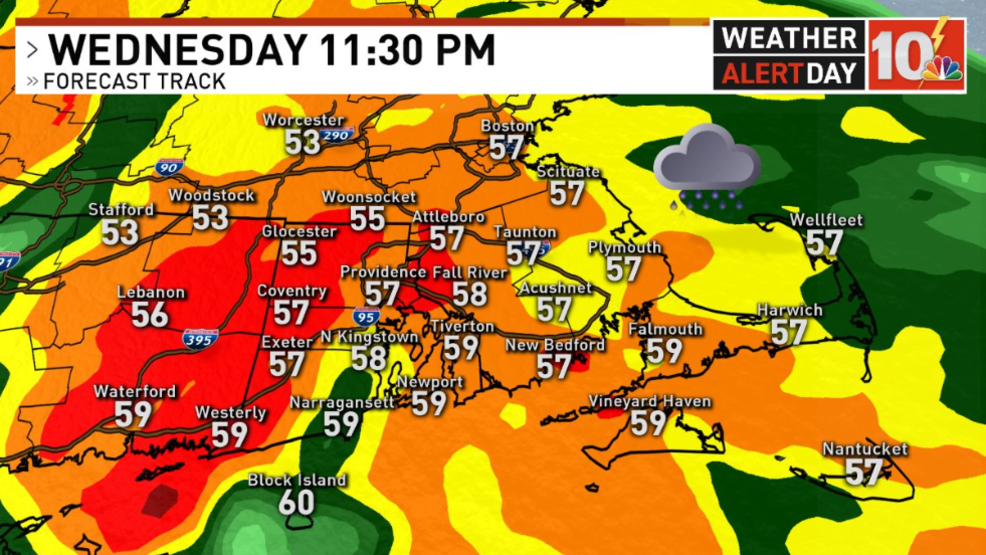 Vientos y lluvias fuertes se pronostican para esta noche