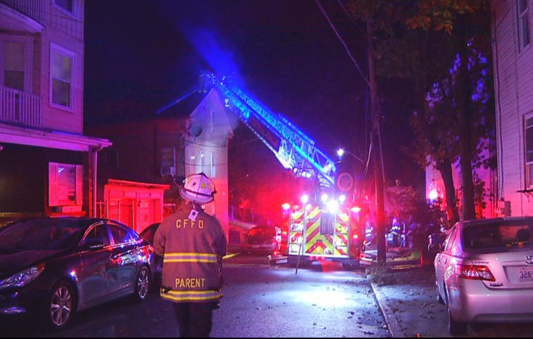 Un herido por incendio en Central Falls
