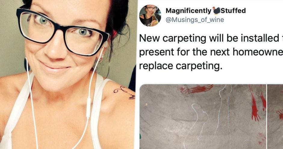 Mujer finge un asesinato para poder vender su casa