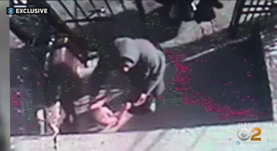 Bebé hispano estuvo deambulando semidesnudo en pleno frío invernal