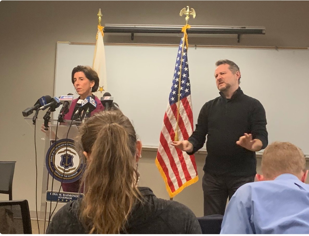 Raimondo declara estado de emergencia en Rhode Island en respuesta a coronavirus