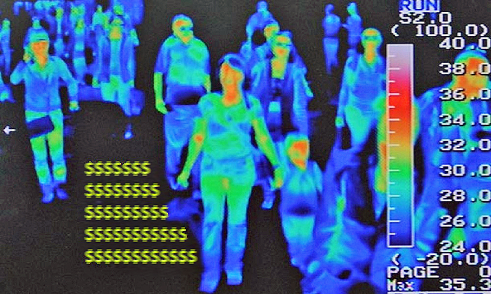 Empresas de Providence utilizan escáners térmicos para detectar fiebre