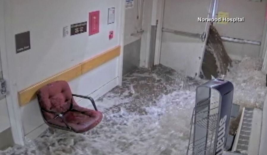 Revelan el video de la inundación en el Hospital Norwood