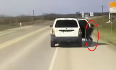 Coyotes lanzan a migrantes de camioneta en marcha cuando era perseguida por policías
