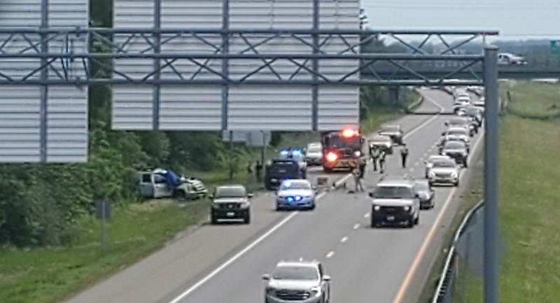 Heridos graves en accidente en la Ruta 24; el tráfico está retenido en ambas direcciones