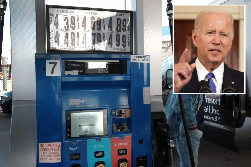 Biden afirma que inflación de 9.1% “no refleja” la baja en precio de la gasolina