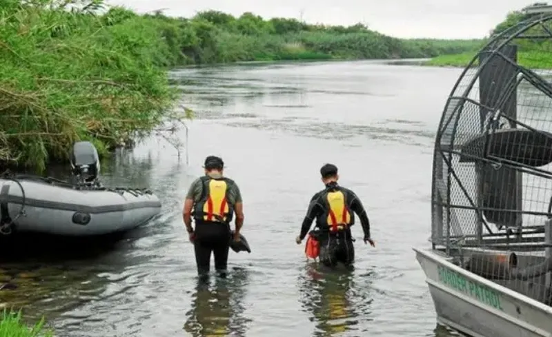 Mueren 9 migrantes ahogados al cruzar el río Bravo entre México y EE.UU.