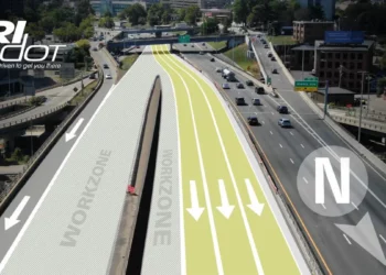 Los carriles de la I-95 se desplazan al nuevo puente en Providence