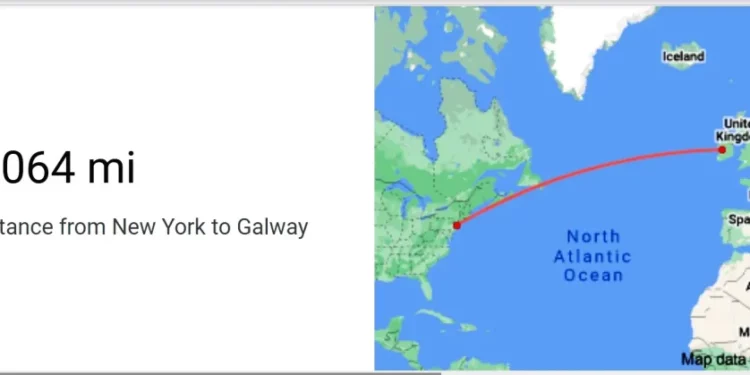 Hombre viajó de Nueva York a Irlanda remando y sin saber nadar