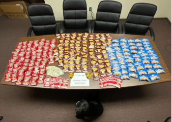 La policía encuentra más de 200 comestibles durante un control de tráfico en Glocester