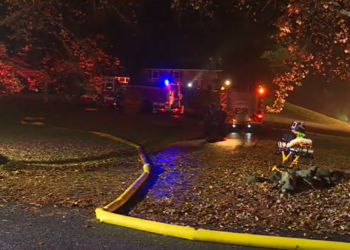 Un rayo puede haber provocado el incendio de Cumberland
