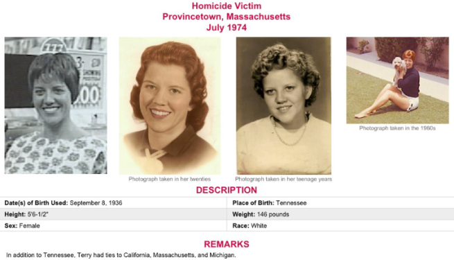 El FBI identifica a la víctima del caso de la «Dama de las Dunas»