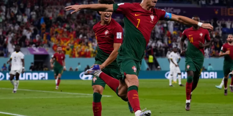 Cristiano Ronaldo histórico: Se convierte en el primero que marca gol en cinco Mundiales