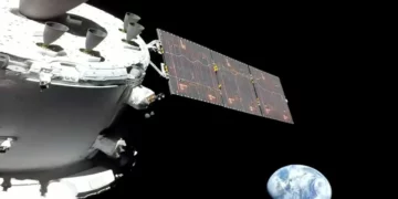 La misión Artemis I comparte una imagen de la Tierra después de un lanzamiento histórico
