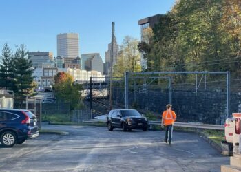 Una mujer muere atropellada por un tren en Providence