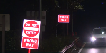 Se instalan detectores de conducción errónea en algunas autopistas de Massachusetts