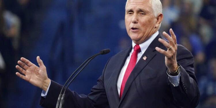 Pence sobre si Trump debe volver a ser presidente