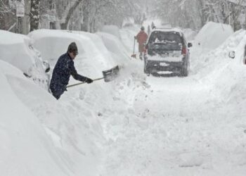 Primera nevada en Estados Unidos afectará al menos 10 estados