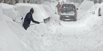 Primera nevada en Estados Unidos afectará al menos 10 estados