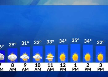 Alerta meteorológica: carreteras resbaladizas en los desplazamientos por la mañana