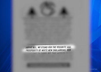 La policía de North Kingstown investiga un panfleto de supremacía blanca en el vecindario