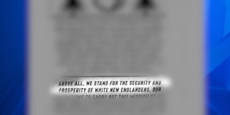 La policía de North Kingstown investiga un panfleto de supremacía blanca en el vecindario