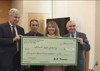 Warwick recibe 1,5 millones de dólares para mejorar su sistema de alcantarillado