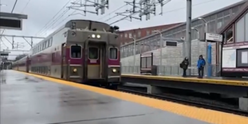 Inauguración de la estación de tren Pawtucket-Central Falls