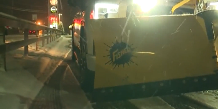 Los conductores de camiones quitanieves de RI, satisfechos con la tormenta invernal