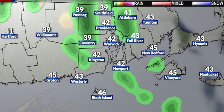 Alerta meteorológica: lluvia y viento en camino