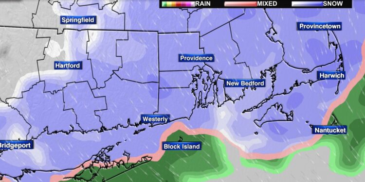 Alerta Metereológica: Lluvia por la mañana a nieve por la tarde