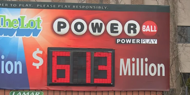 El bote de la Powerball asciende a 613 millones de dólares