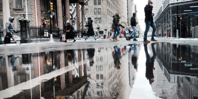 Alertan de nevada en Nueva York esta noche y el martes por la madrugada